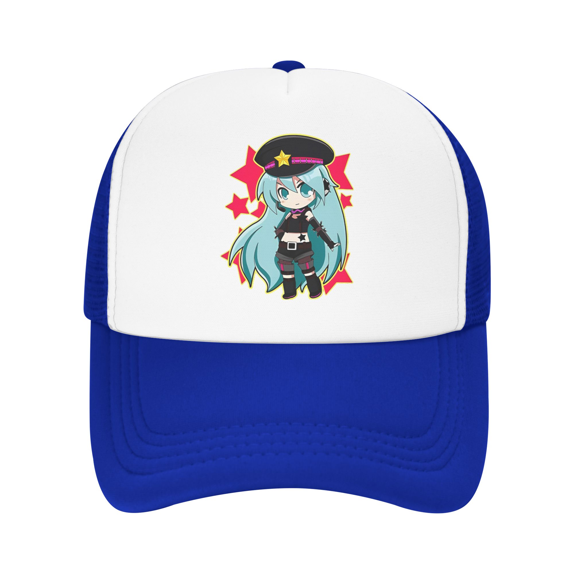 Trucker Cap Mesh - Hatsune Miku Köpük Fileli Trucker Şapkası