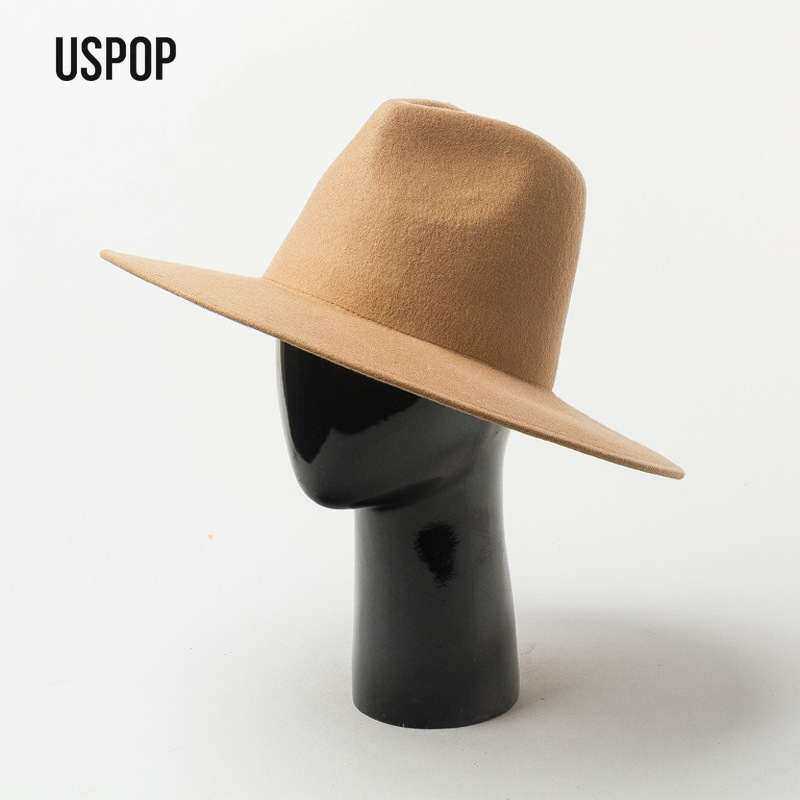 USPOP Sonbahar Kış Moda Düz Yü - Fedora Hat Wool incelemesi ve fiyatı