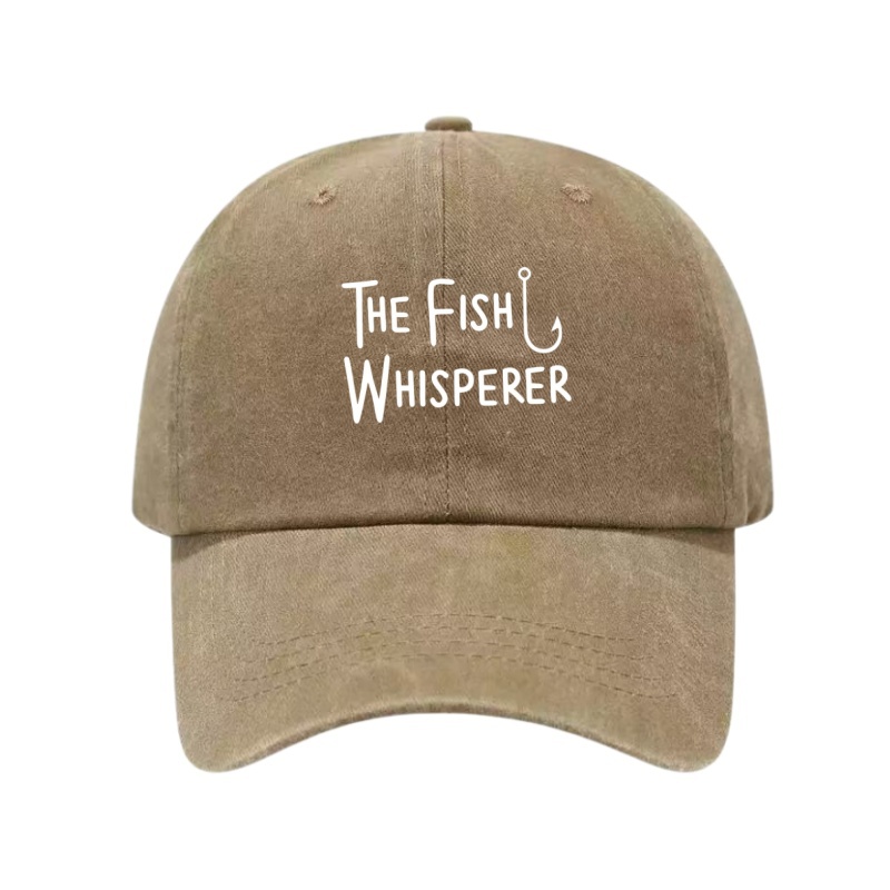 THE FISH WHISPERER Baskılı Yık - Golf Cap Dad incelemesi ve fiyatı