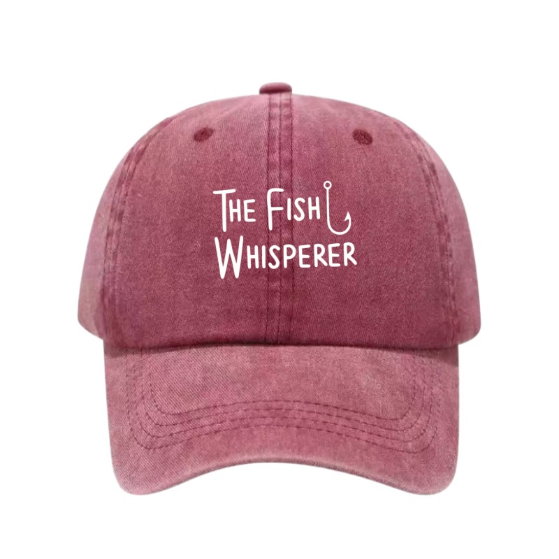 THE FISH WHISPERER Baskılı Yık - Golf Cap Dad incelemesi ve fiyatı