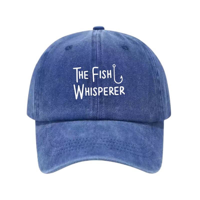 THE FISH WHISPERER Baskılı Yık - Golf Cap Dad incelemesi ve fiyatı