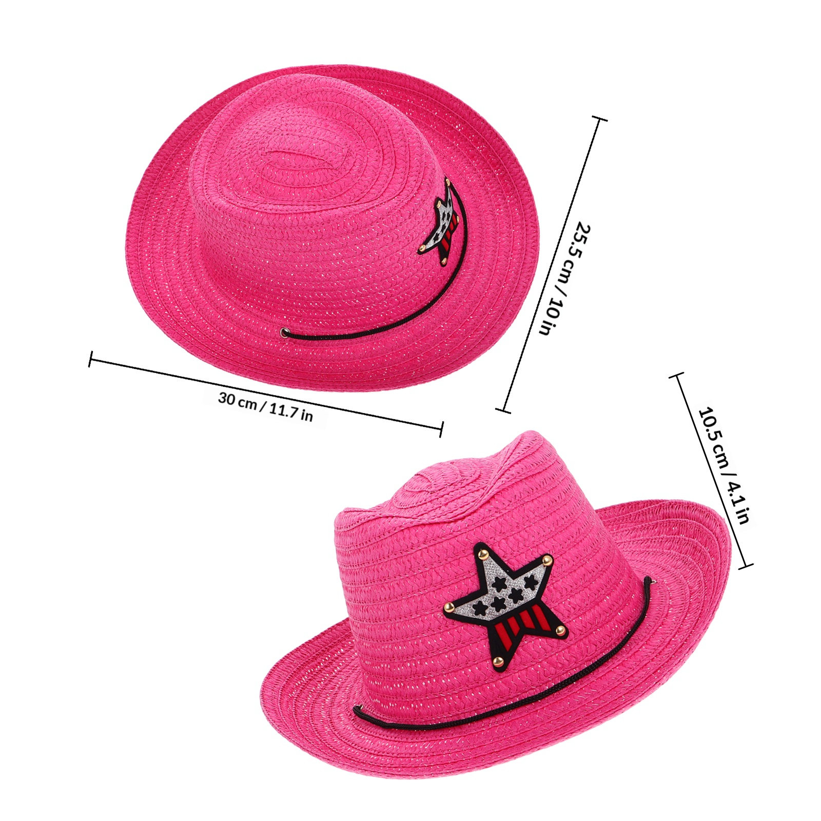 Çocuk Kovboy Şapkası Batı Tarz - Cowboy Hat Straw incelemesi ve fiyatı