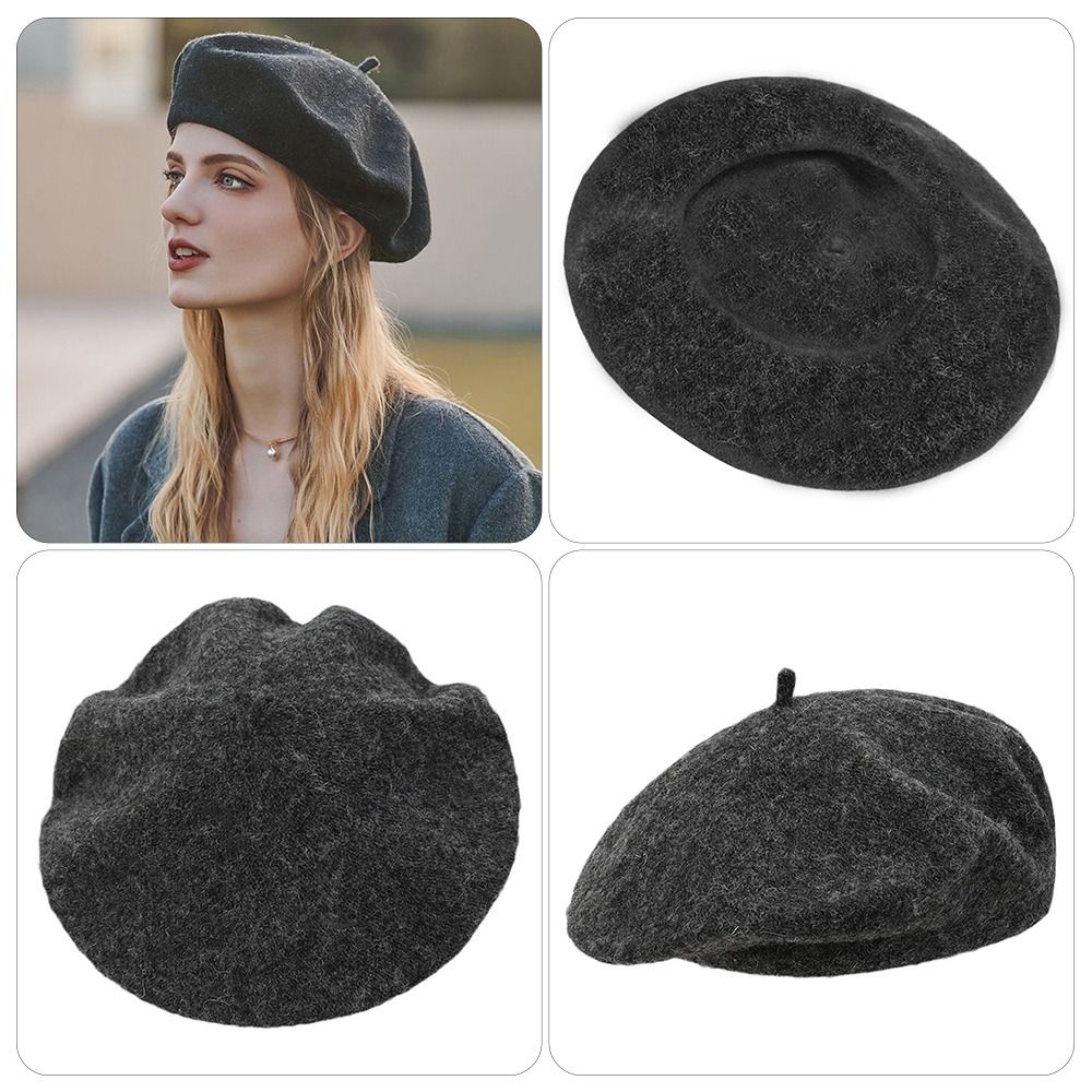 Moda Sıcak Kışlık Yün Bere Şap - Beret French Wool incelemesi ve fiyatı