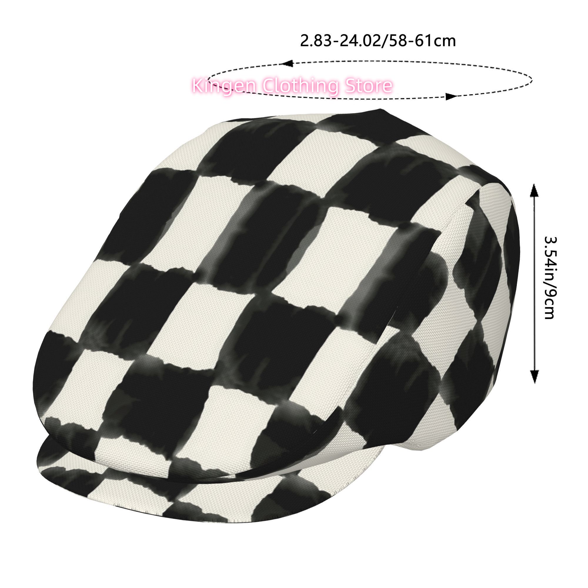 Mürekkep Desenli Satranç Tahta - Newsboy Cap Ivy incelemesi ve fiyatı